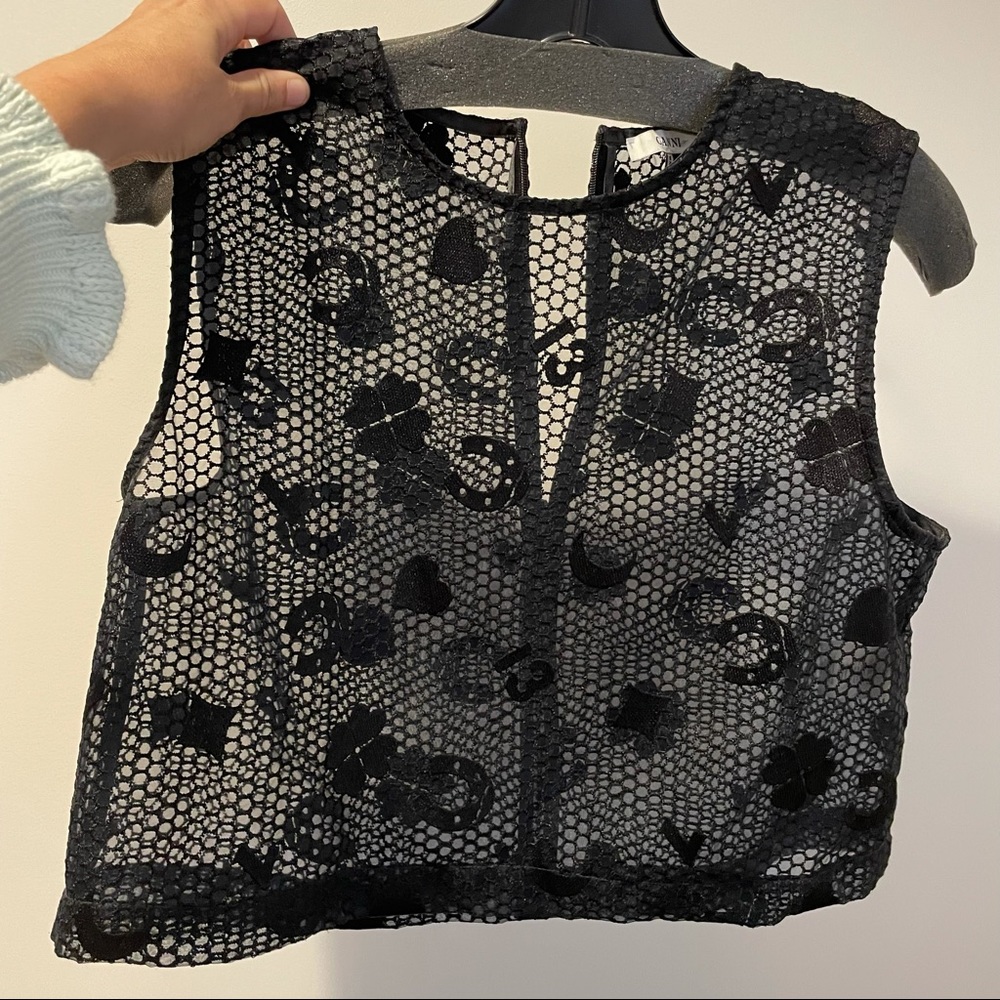 Rare Ganni crop top